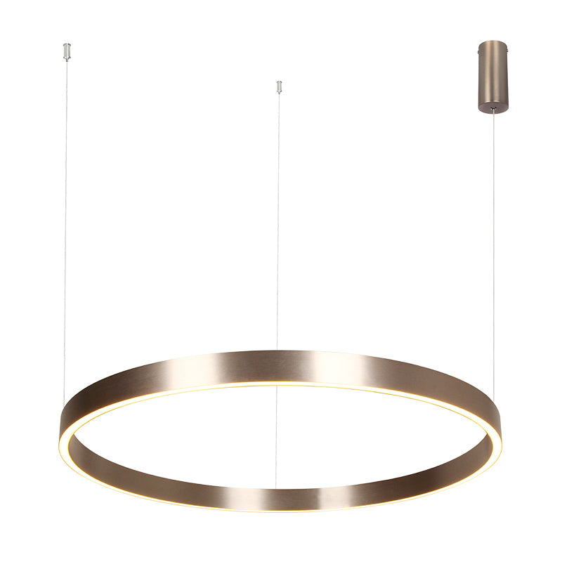 Détail du bandeau lumineux LED diffusant lumière directe et indirecte
