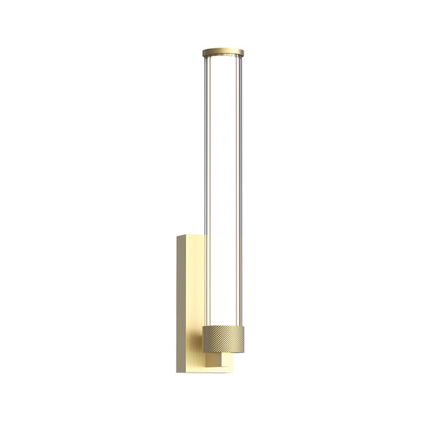 Applique Murale ZAMBELIS 9W Dimmable DESIGN Or Brosse 25445