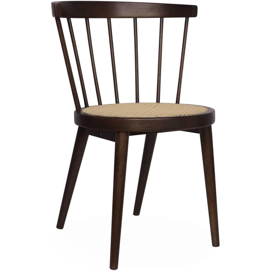 Chaises Noyer Bois Cannage | Designix - 3333    - https://designix.fr/