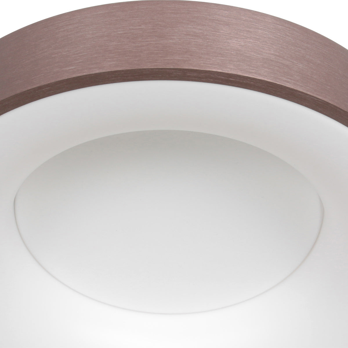 Plafonnier Ringlede 2562BR lampe LED bronze Ø38 cm