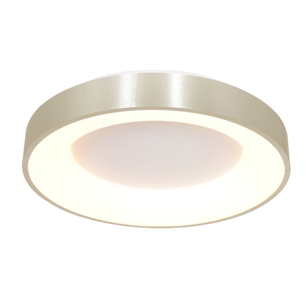 Plafonnier Argenté Moderne Ringlede
