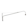 Applique murale couleur acier Elegant Classy 2574ST sans abat-jour avec douille E27