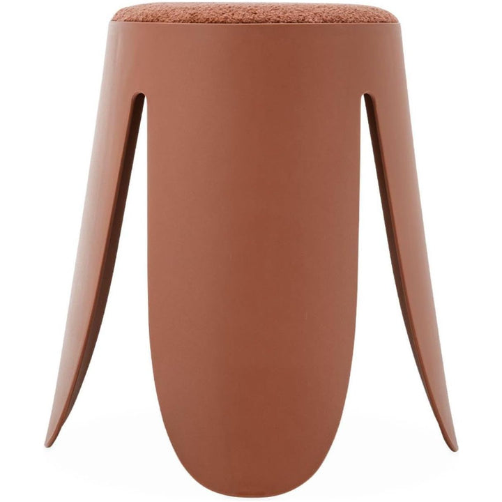 Alice'S Home - Set De 2 Tabourets Empilables Terracotta. Bouclette Texturée. Niki. Ø30 / 44 X H46Cm | Designix - Amazon    - https://designix.fr/