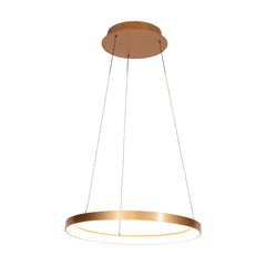 Suspension luminaire Ringlede doré