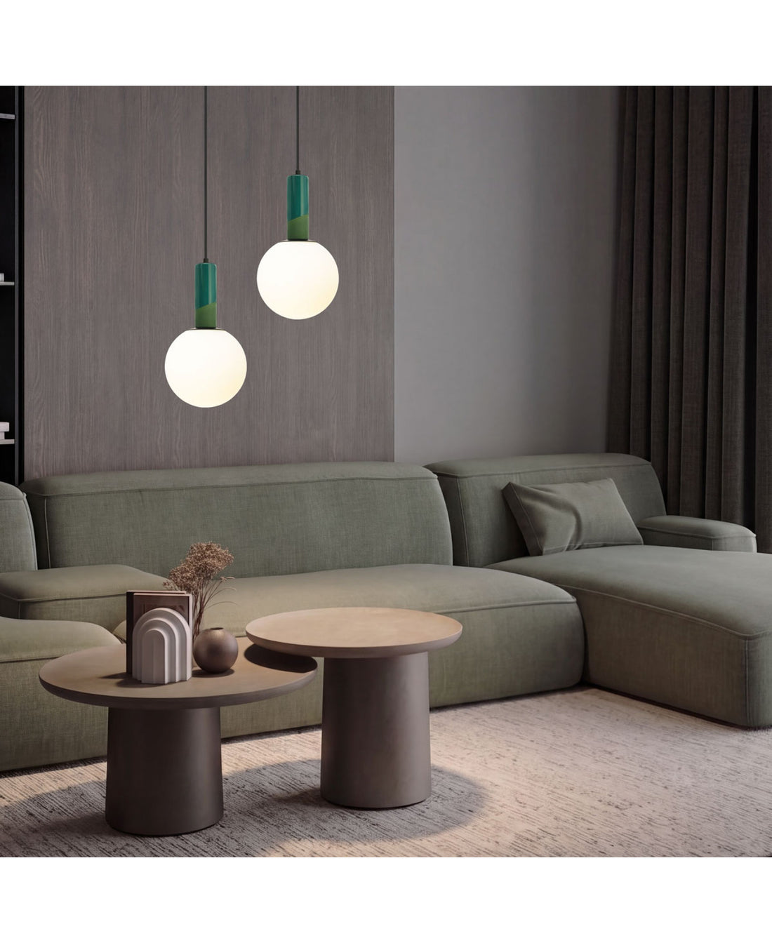 Suspension luminaire | Porcela