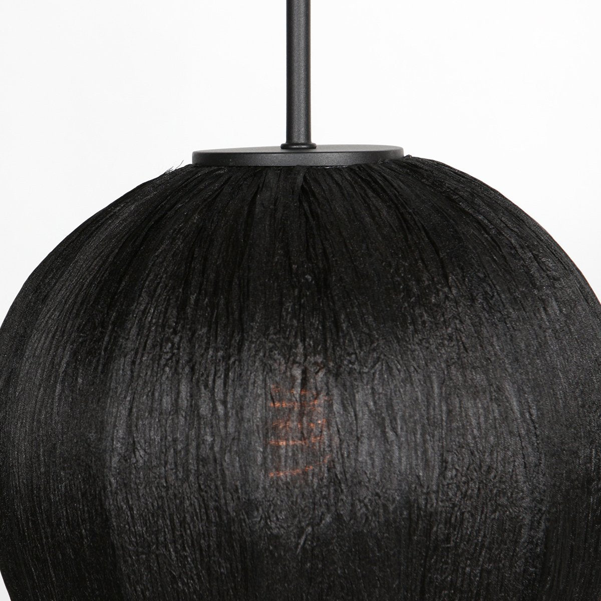 Suspension luminaire Silura noir