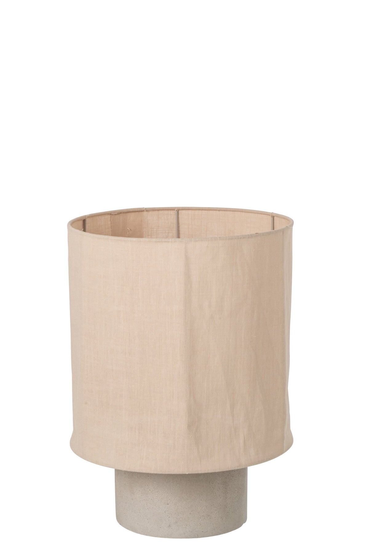 Lampe à poser en ciment, modèle moyen