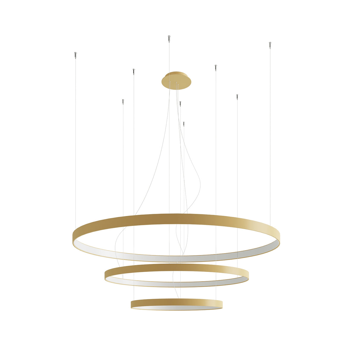 Lustre RIO 3 55/78/110 LED 4000K Doré