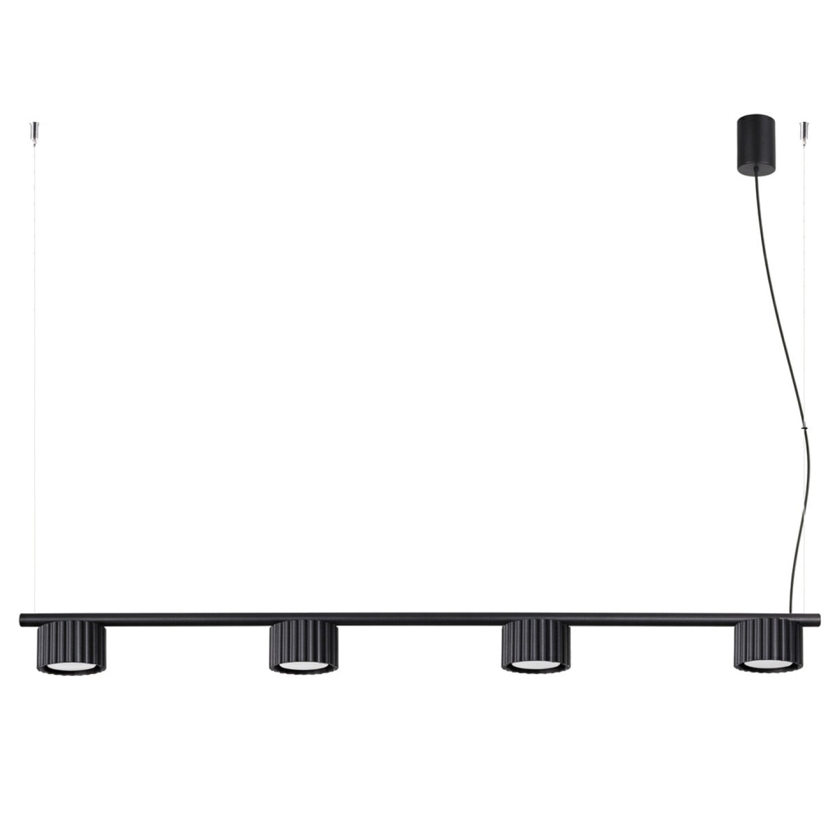 Lustre AURA 4 GX53 Noir
