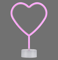 Lampe de chevet | Neon-Herz Rose