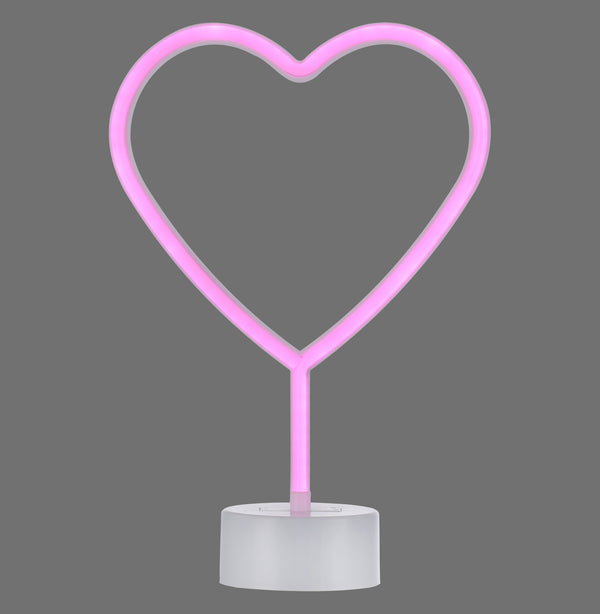 Lampe de chevet | Neon-Herz Rose