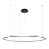 Lustre RISA 120 noir LED 3000K