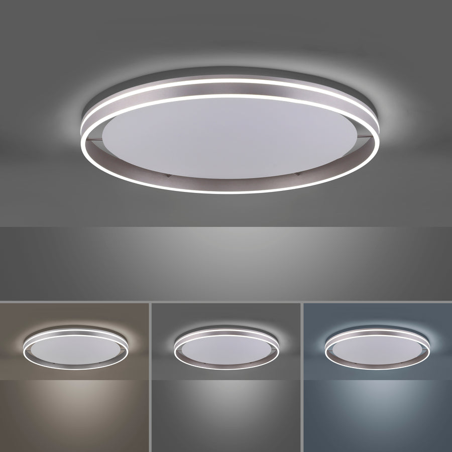 Comparatif des températures de couleur en ambiances chaude, neutre et froide