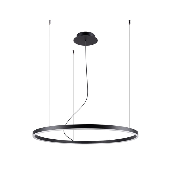 Lustre ODA 80 noir LED 3000K