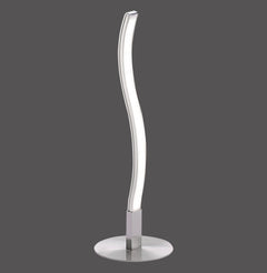 Lampe à poser Wave acier