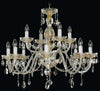 Lustre en cristal taille