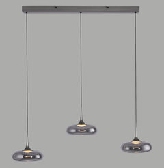 Suspension Posh grise (15693-15)