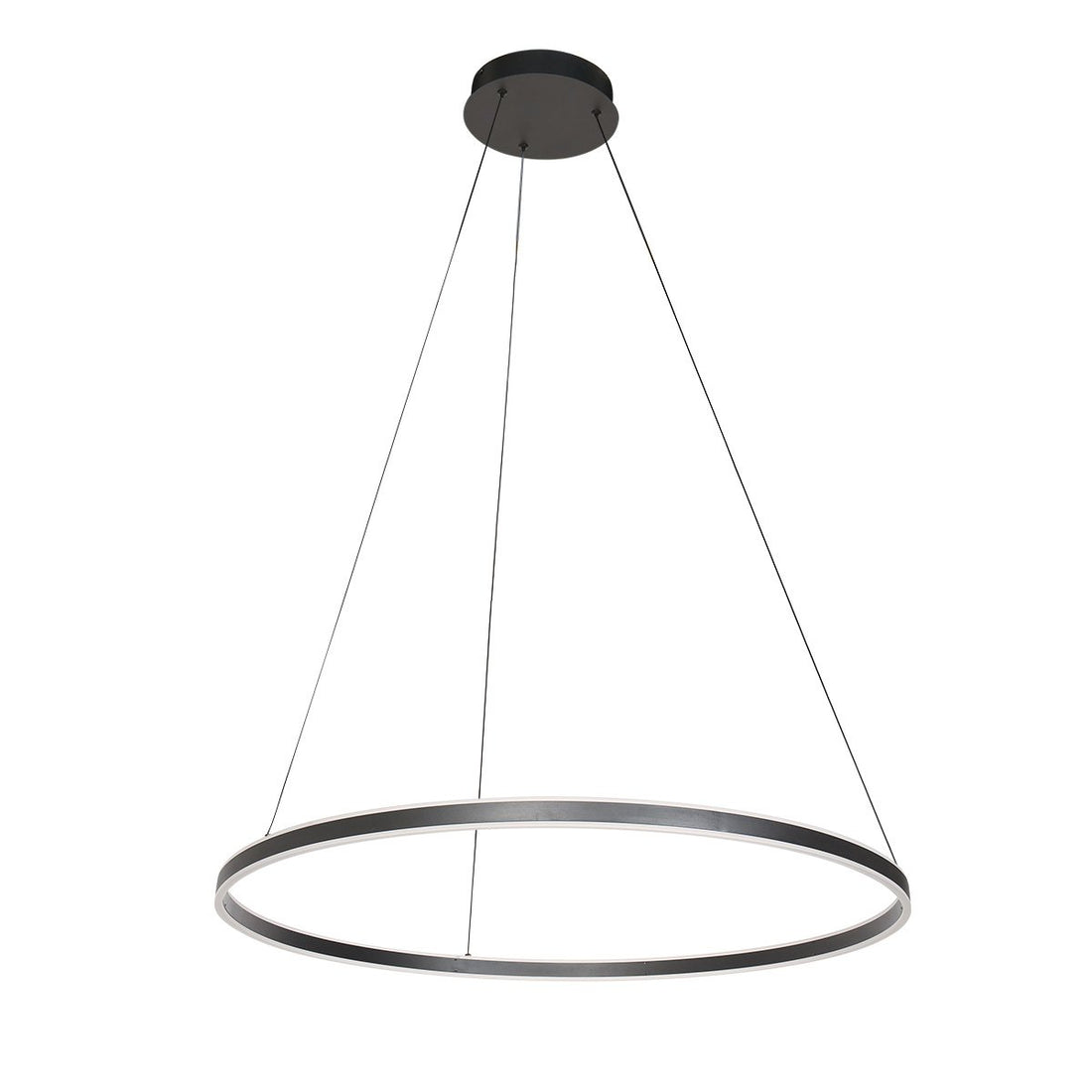 Suspension luminaire Ringlux noir