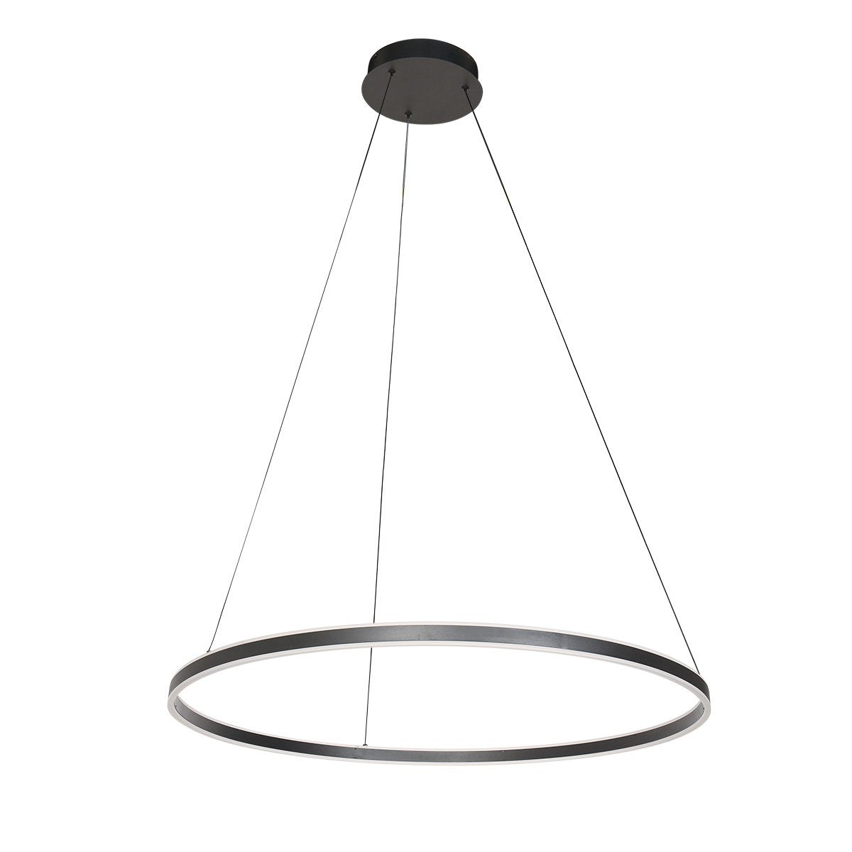 Suspension luminaire Ringlux noir