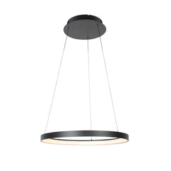 Suspension luminaire Ringlede noir