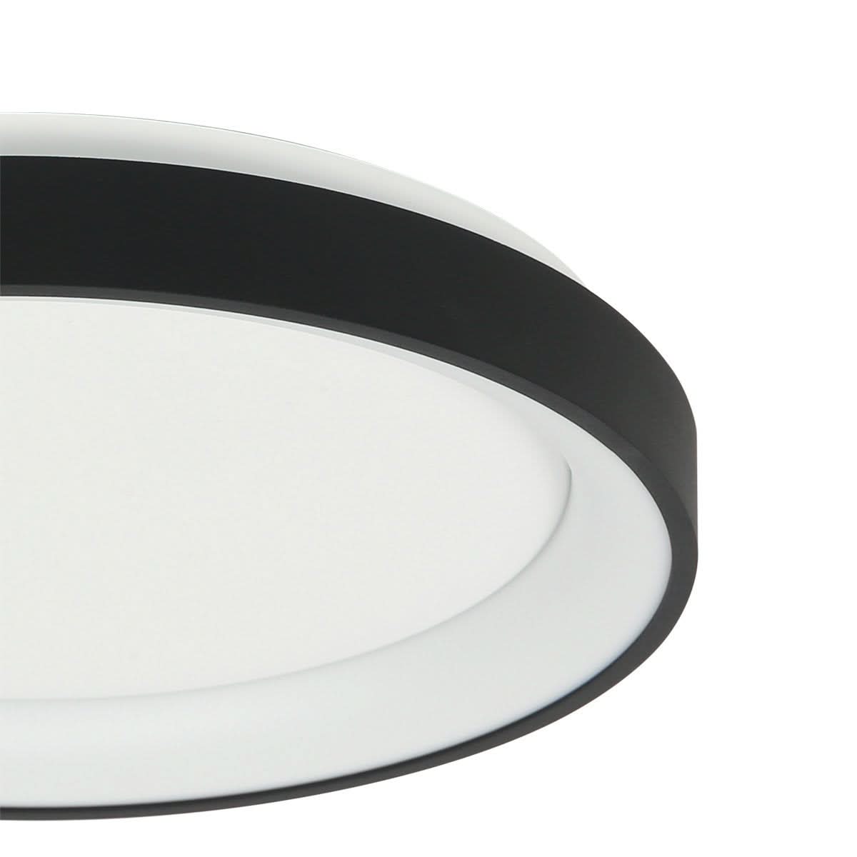 Plafonnier Ringlede noir
