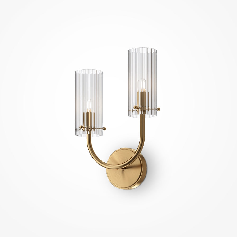 Arco Suspension luminaire doré