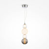 Collar Suspension luminaire argenté