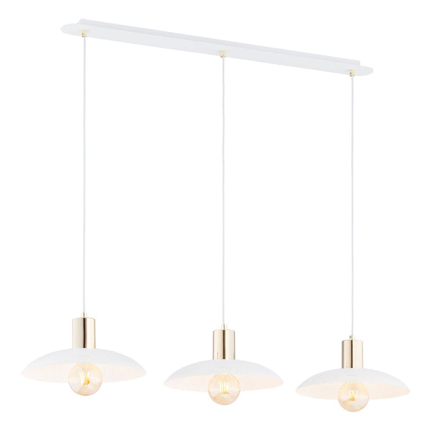 Suspension Spirit 3 lumières blanche