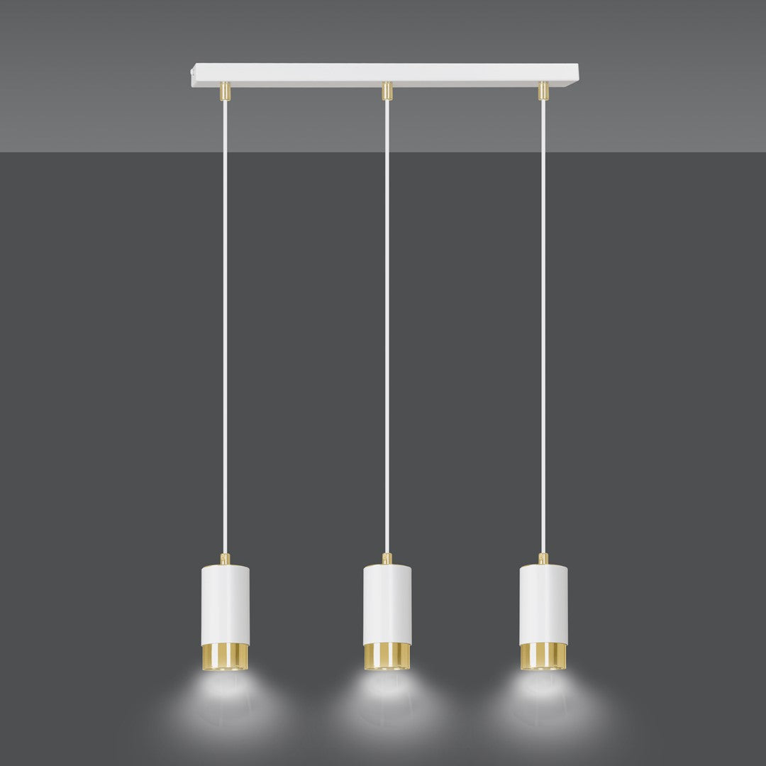 FUMIKO 3 White/Gold