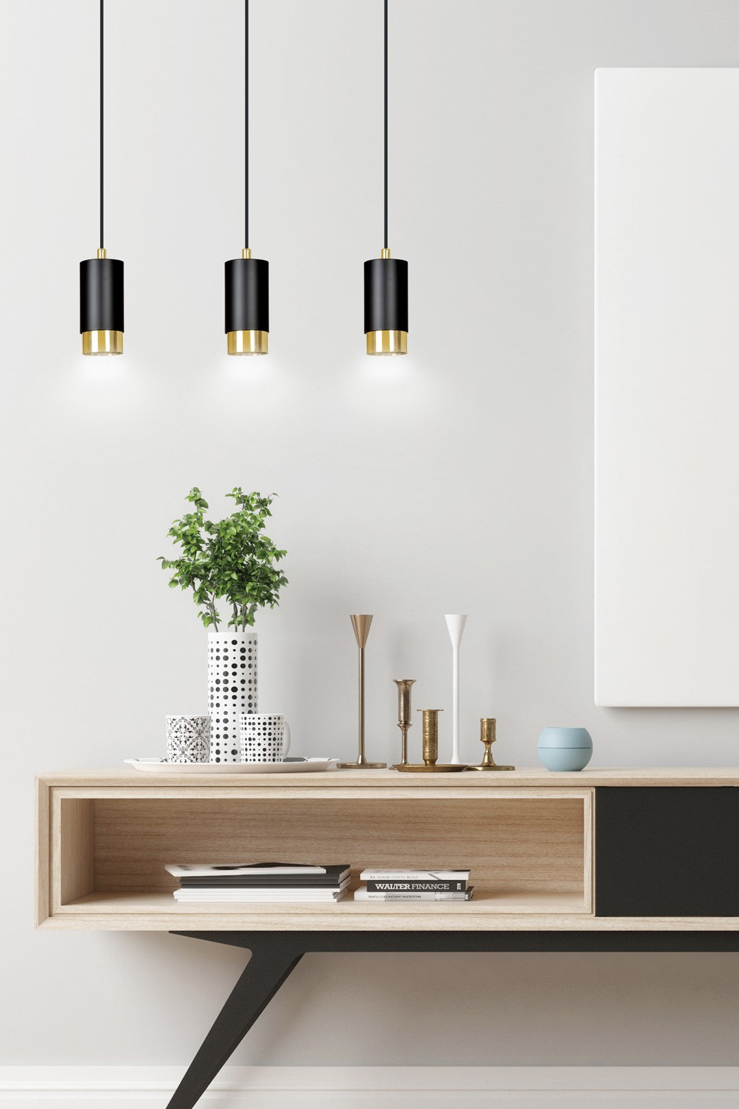FUMIKO 3 Blue/Gold