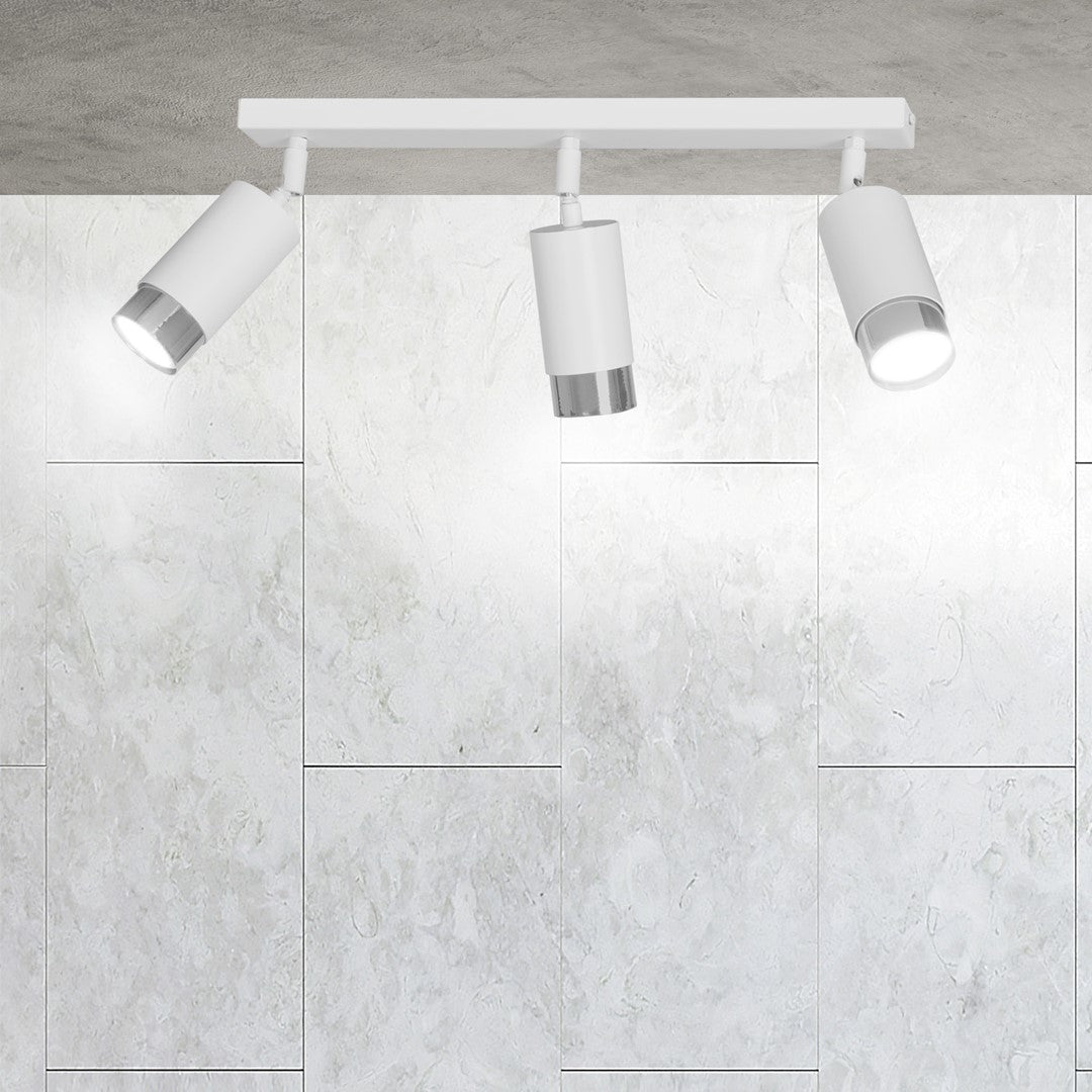 HIRO 3 White/Chrome
