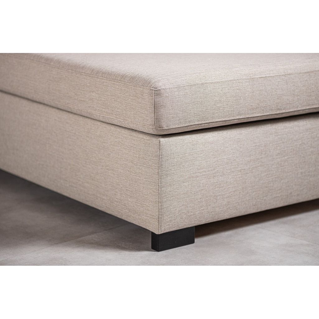 3 places d'angle à droite, tissu Inari 22, beige I460 | Designix -     - https://designix.fr/