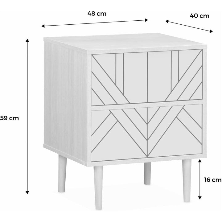 "Tables Chevet Bois Vert" | Designix - 3333    - https://designix.fr/