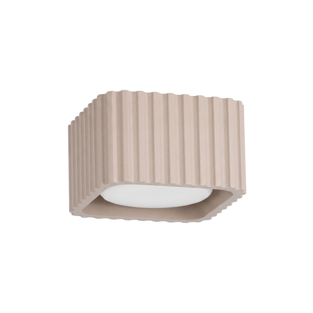 Plafonnier RIFF 1 GX53 Taupe