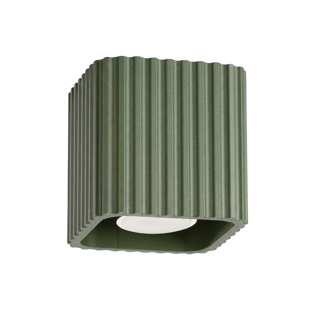 Plafonnier RIFF 1 GU10 Vert olive