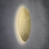 Applique murale LED Blade en aluminium, doré, Ø 79 cm
