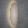 Applique murale LED Blade en aluminium, taupe, Ø 44 cm