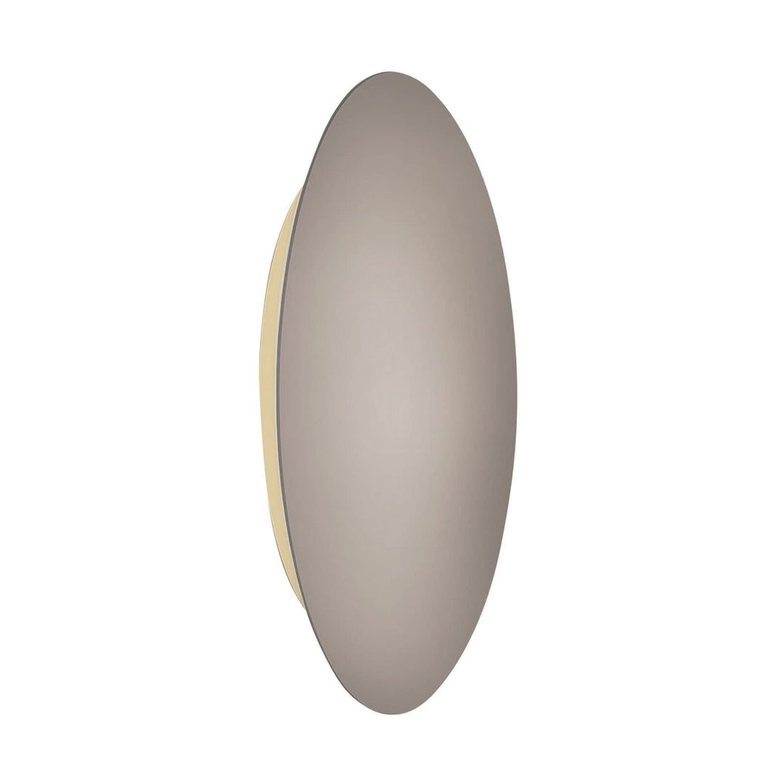 Applique murale LED Blade en aluminium, taupe, Ø 44 cm