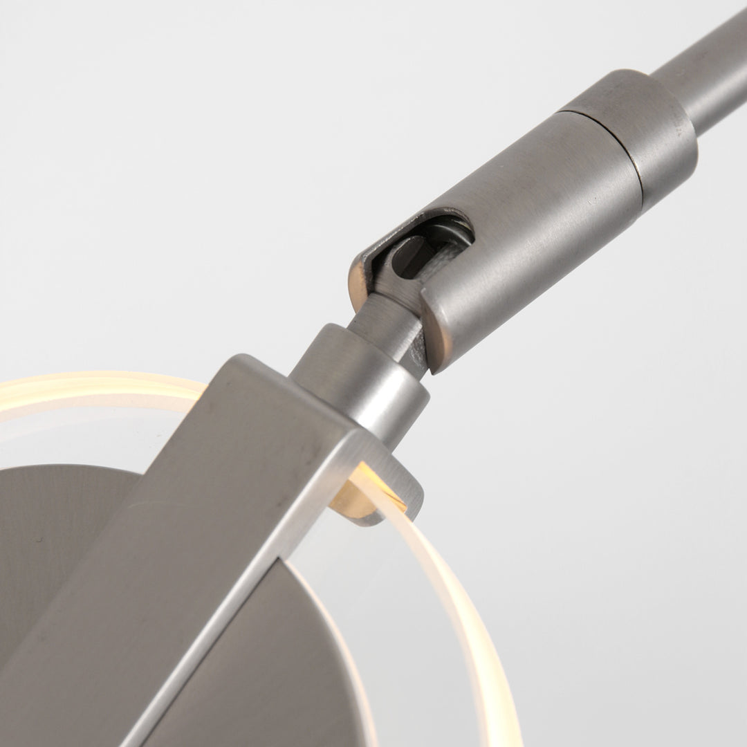 Lampe de lecture moderne en acier | Uyla