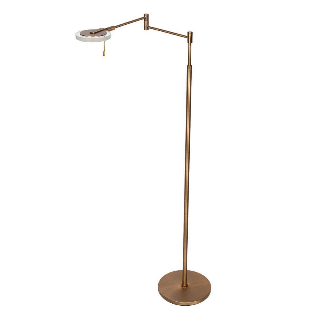 Lampadaire couleur bronze Turound 3082BR, température de couleur réglable et dimmable