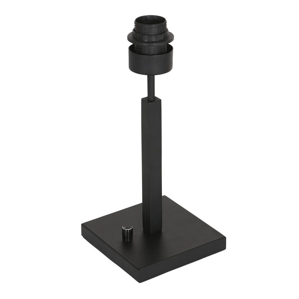 Lampe de table noire Stang 3084ZW avec interrupteur rotatif sans abat-jour