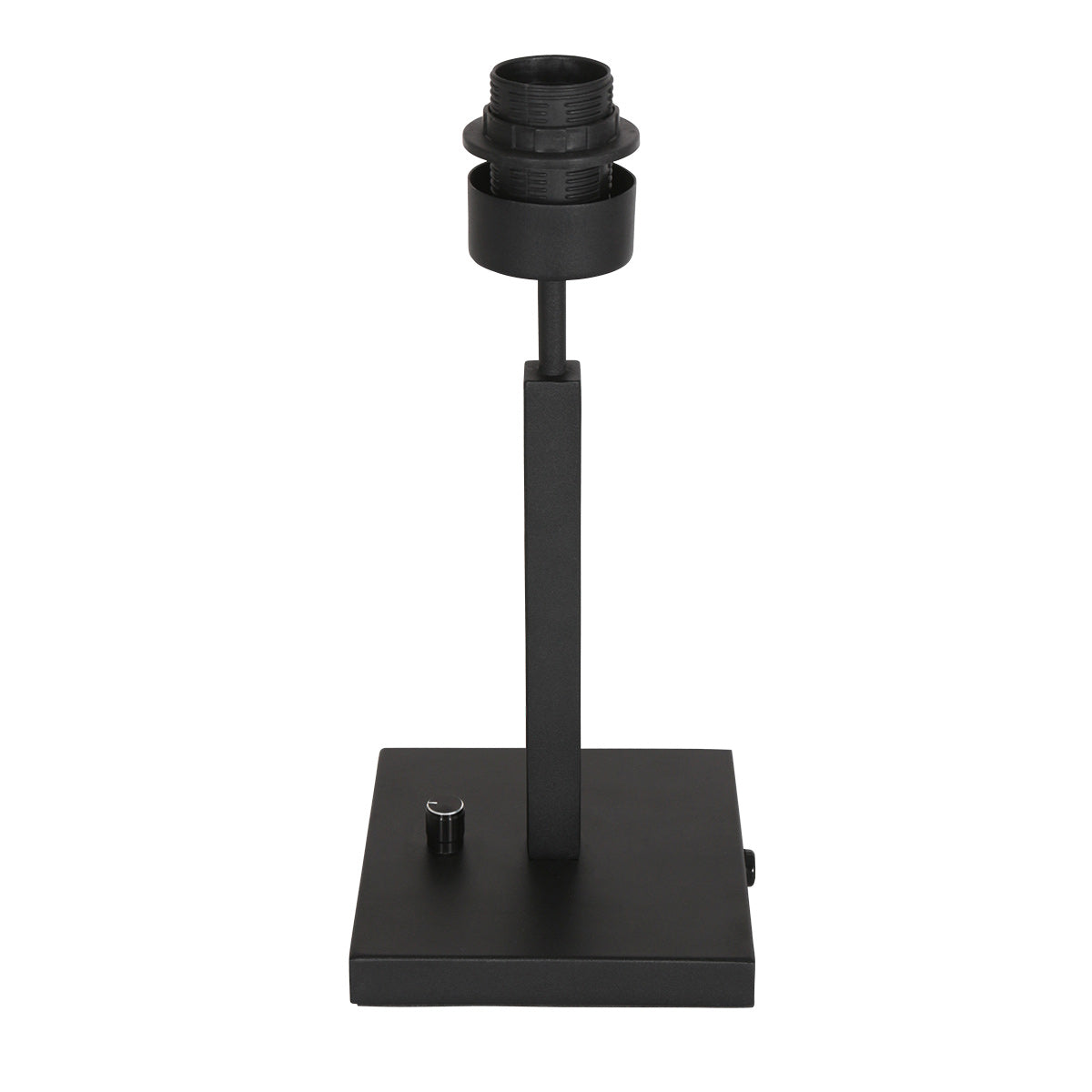 Lampe de table noire Stang 3084ZW avec interrupteur rotatif sans abat-jour