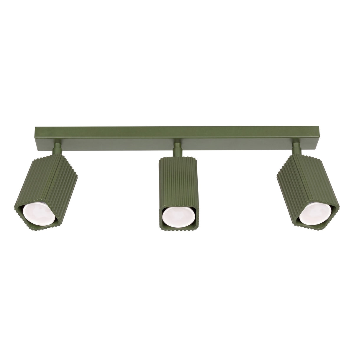 Plafonnier RAYO 3L Vert olive