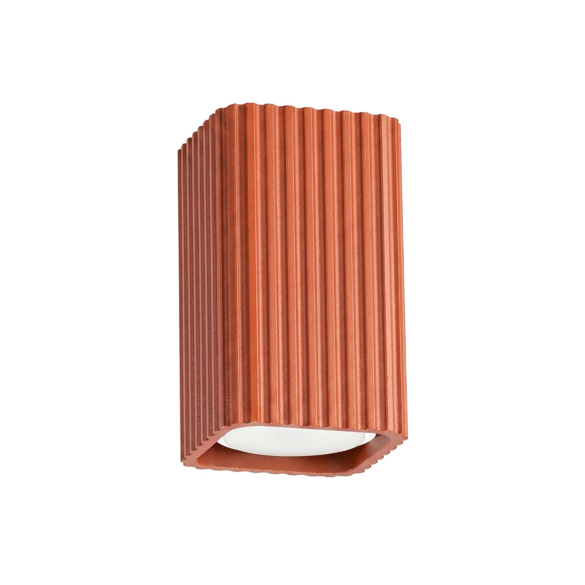 Plafonnier RAYO 10 Ocre rouge