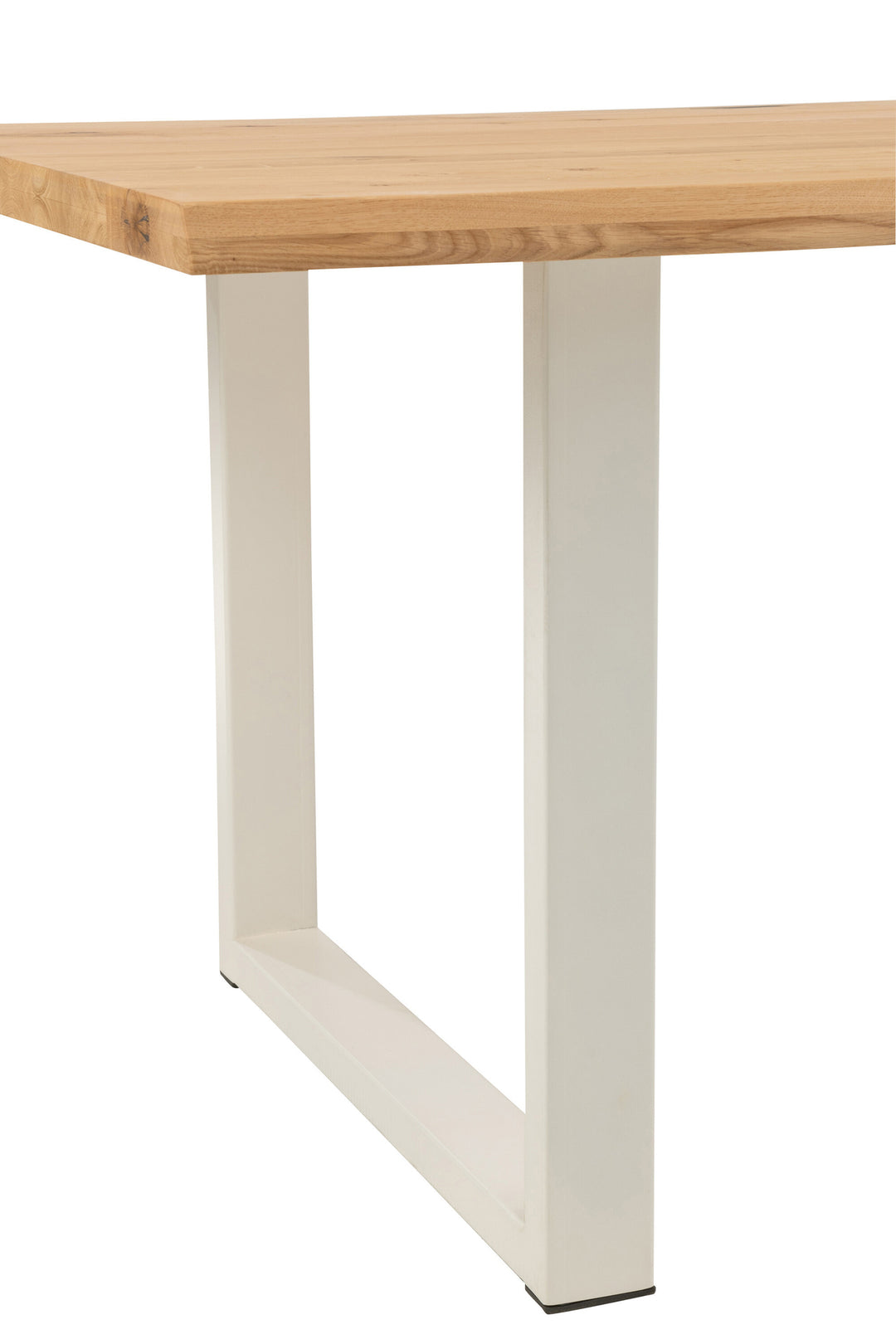 Pieds Table Acier Blanc
