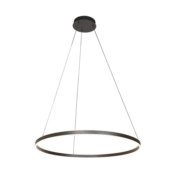 Suspension luminaire Ringlux noir