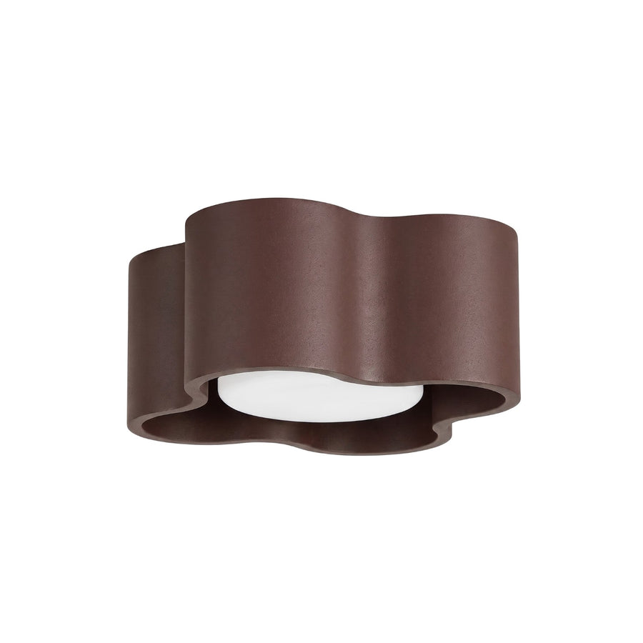 Plafonnier OVIO 1 GX53 Marron