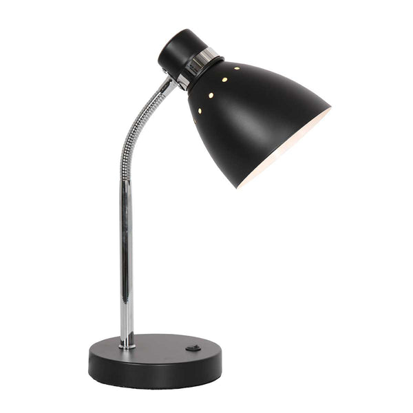 Lampe de table Spring 3391ZW noire avec douille E27