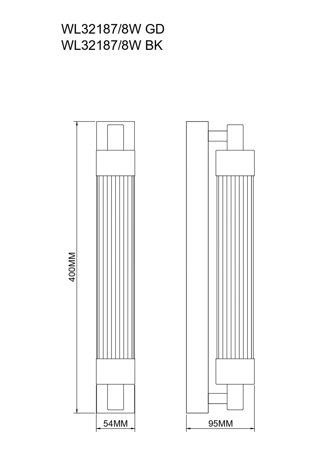 Luminaire extérieur | Kalia Noire