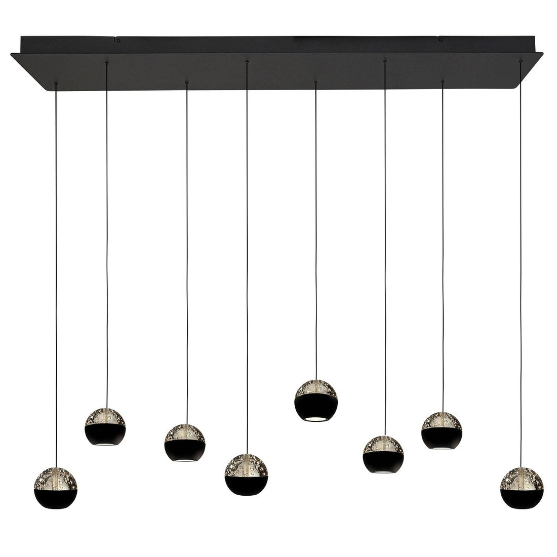 Suspension luminaire Belluno noir